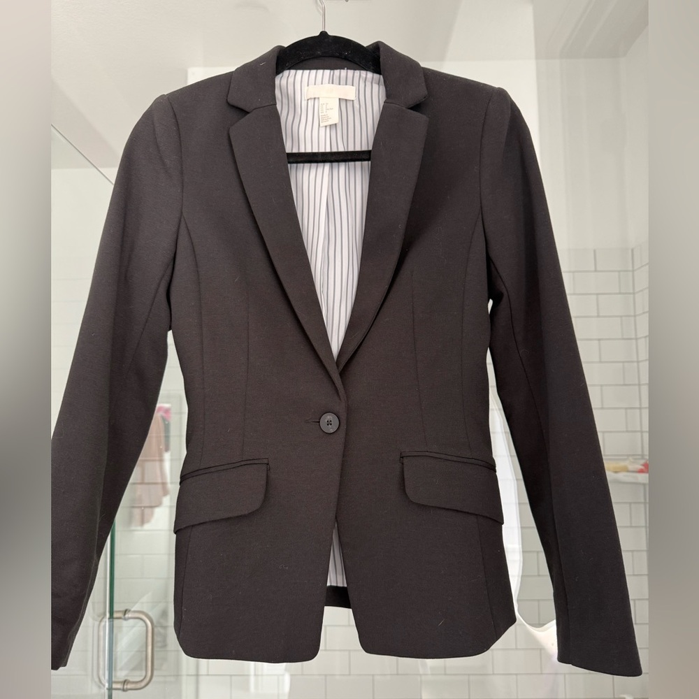 H&M Elegant Black Women's Blazer